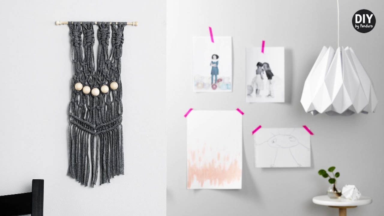 DIY by Panduro: Make a macram&eacute; tapestry