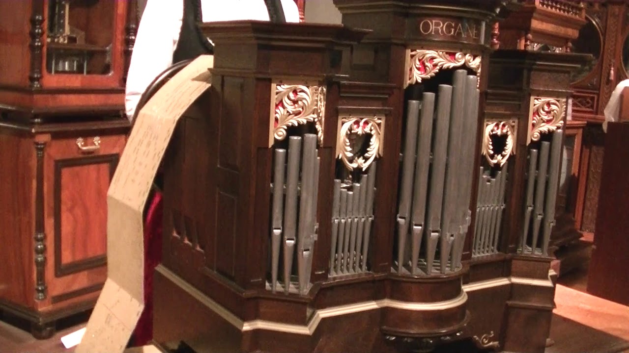 室内用の手回しオルガンで「トルコ行進曲」を演奏してみた
