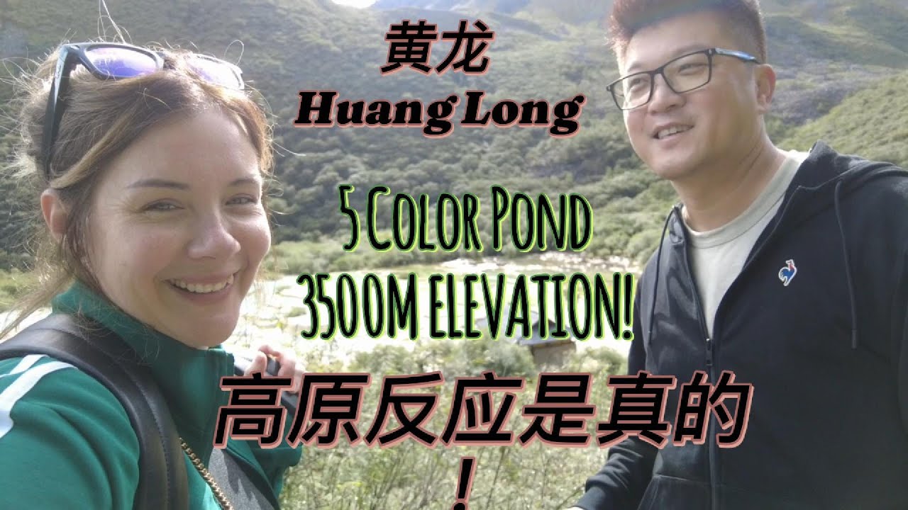 黄龙五彩池太漂亮了！但是高原反应是真的！