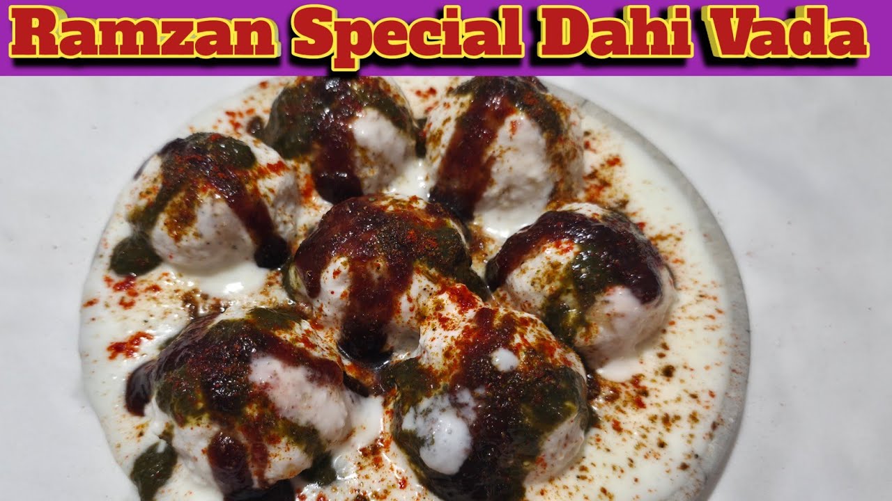 Perfect Dahi Bada Recipe Andar Se Soft Upar Se Crispy Dahi Vada Recipe @Cookwithaasifa 