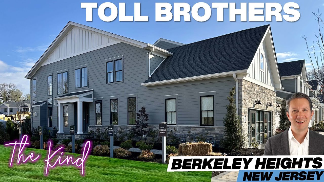 Toll Brothers Carriages at Berkeley Heights NJ Luxury Model Home Tour 2 | Suburbs of New York City