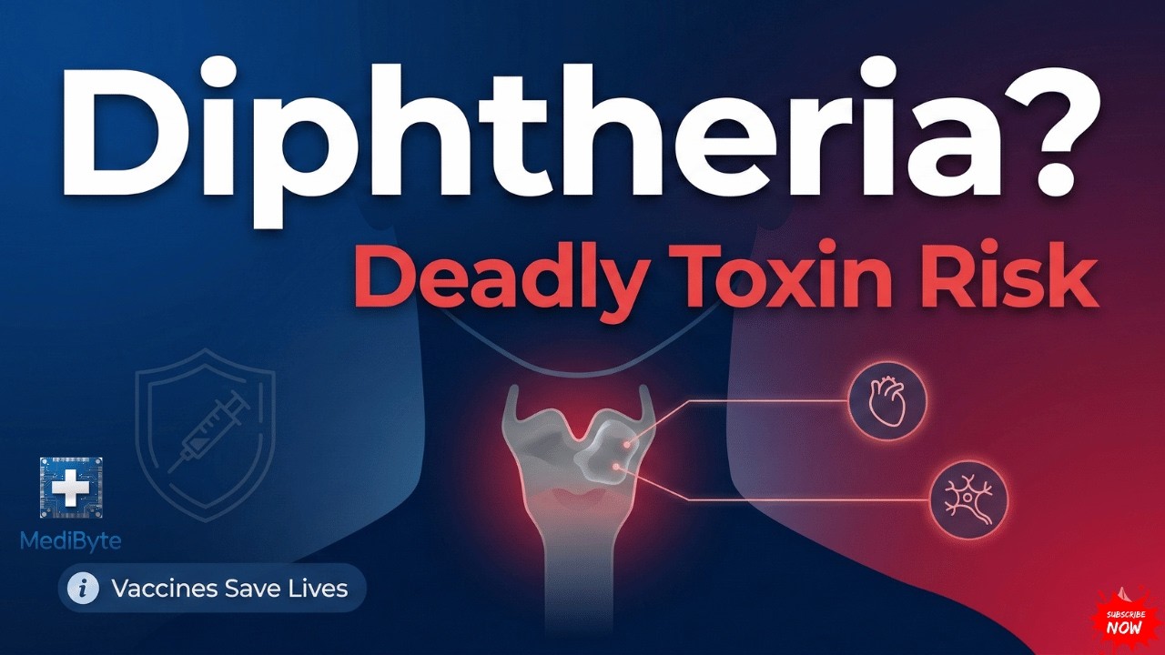 What is Diphtheria? How can a throat infection damage the heart?