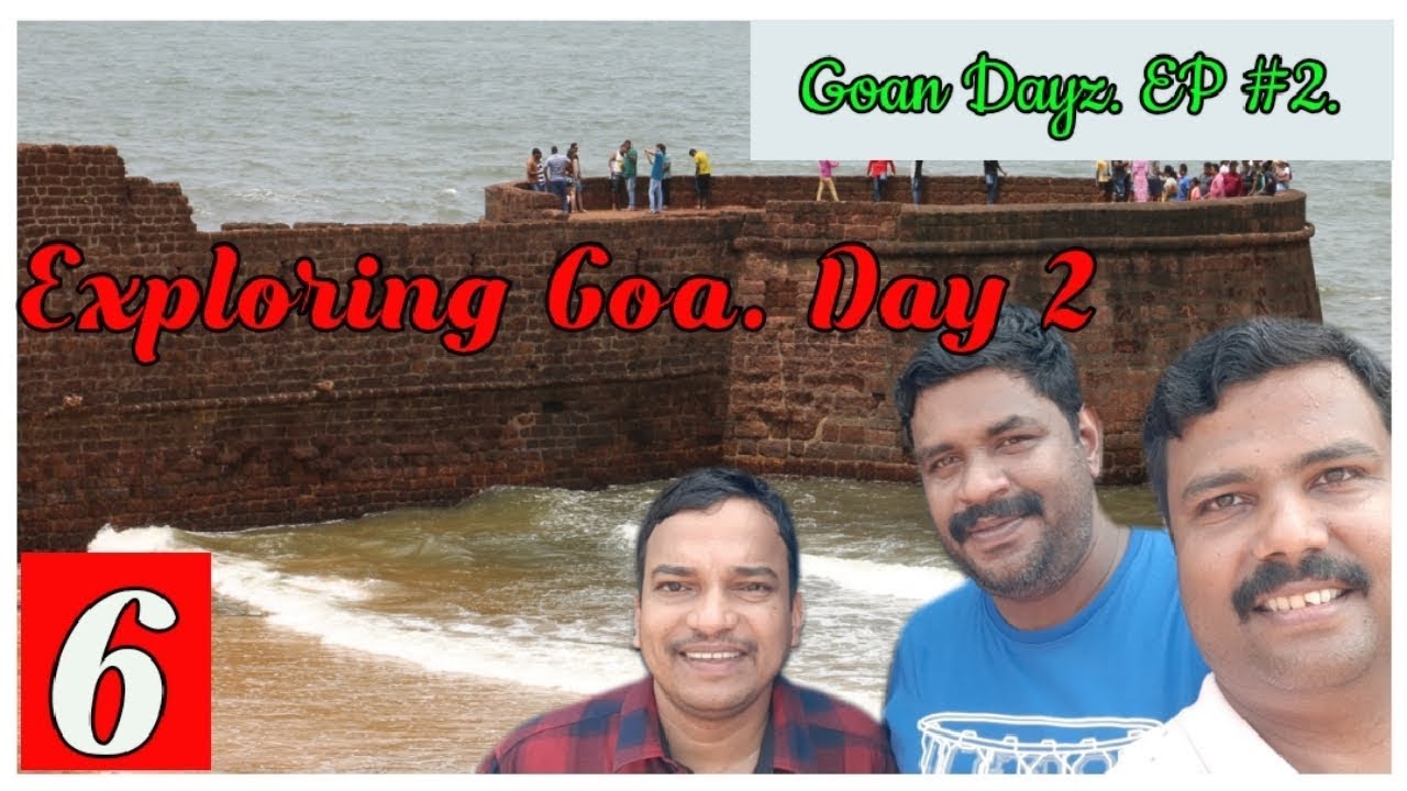 || Vlog06 || Exploring Goa || Aguada fort || Sinquerim Fort || Delicious Destinies