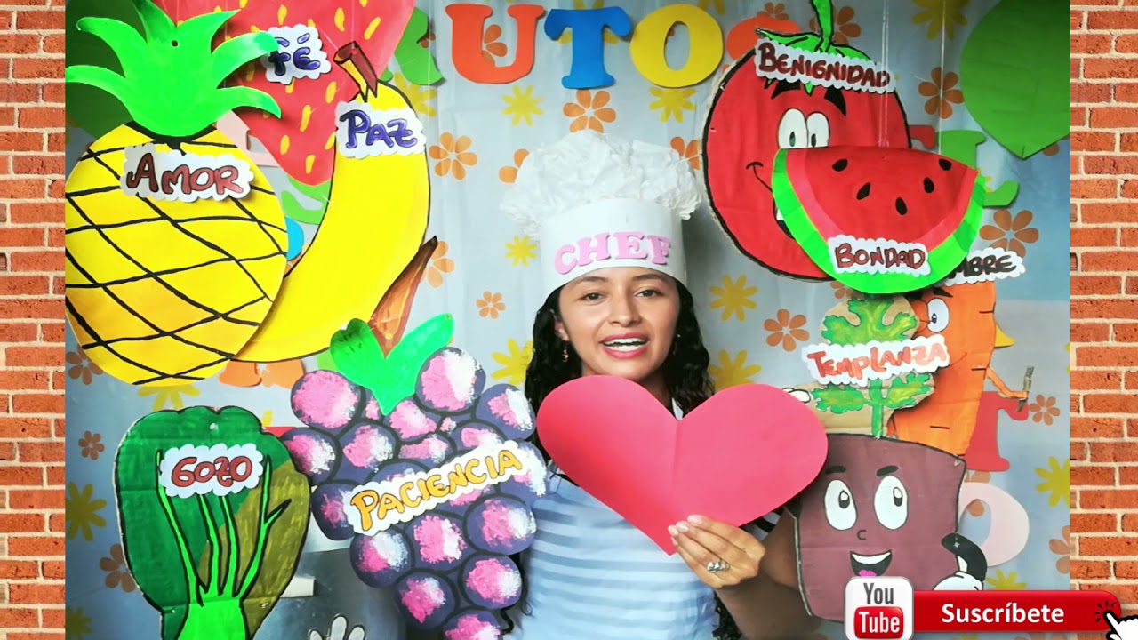 LOS FRUTOS DEL ESPÍRITU SANTO - Juegos y Dinámicas-Escuela Dominical - The Fruits of The Holy Spirit