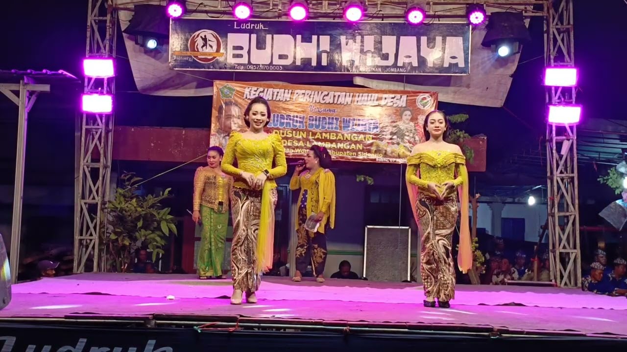 Bedayan Sekarsari Ludruk Budhi Wijaya - Desa Lambangan wonoayu Sidoarjo. 