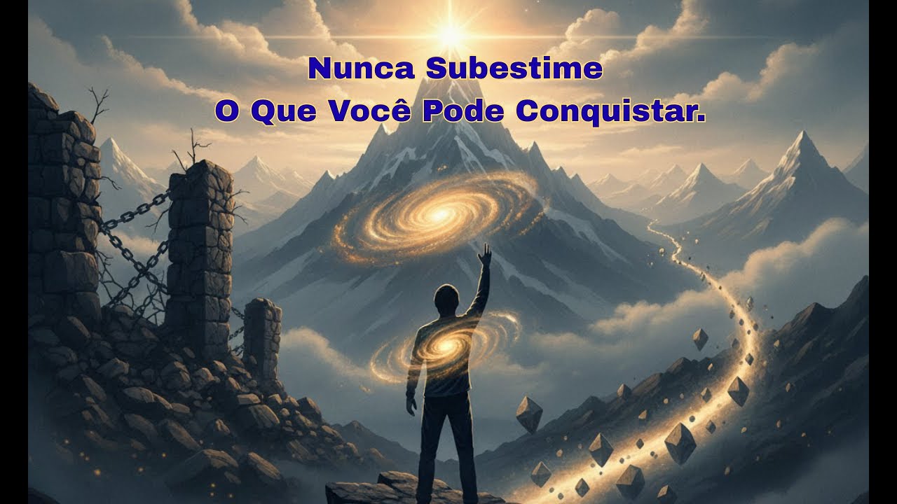 Nunca Subestime. O Que Você Pode Conquistar.
