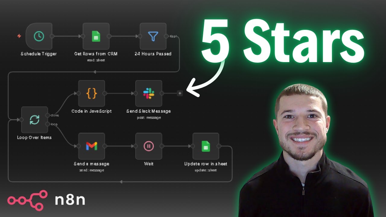 I Built an Automated Review System for Trade Businesses (Full n8n Tutorial)
