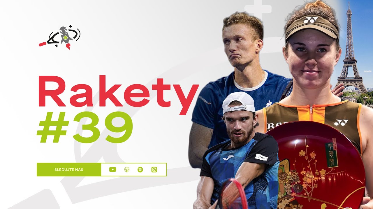 RAKETY #39 | Tokijská jízda Noskové skončila ve finále, startuje pařížské Masters