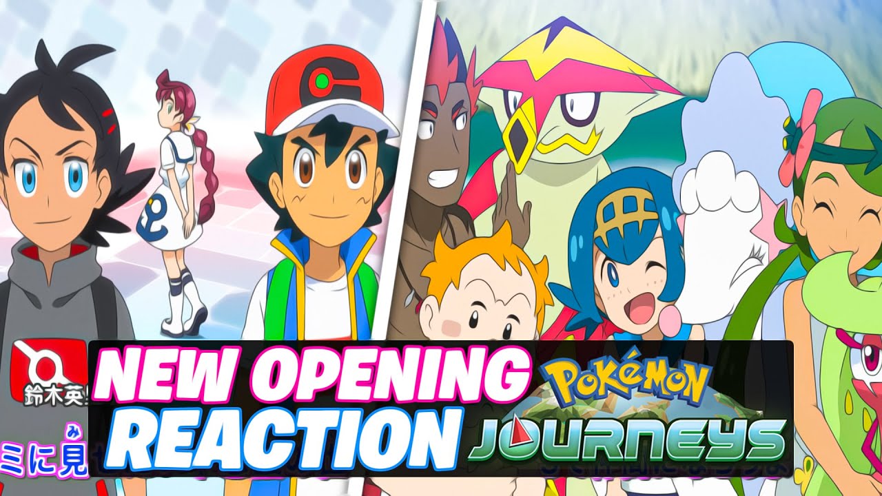 Ash's ALOLA Gang RETURN!NEW Opening REACTION/DISCUSSION! LUCARIO & CINDERACE| Pokemon Journeys Anime