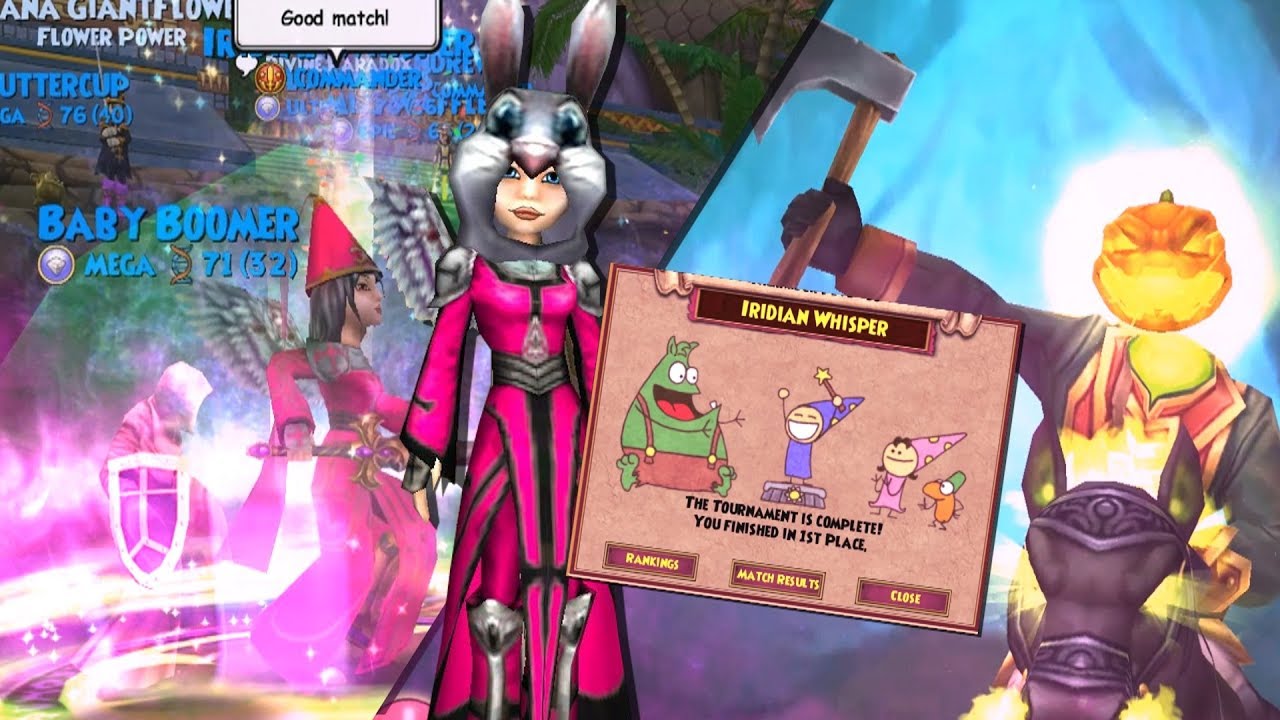 Wizard101: Adept (20) Death Tourney: FIRST PLACE !