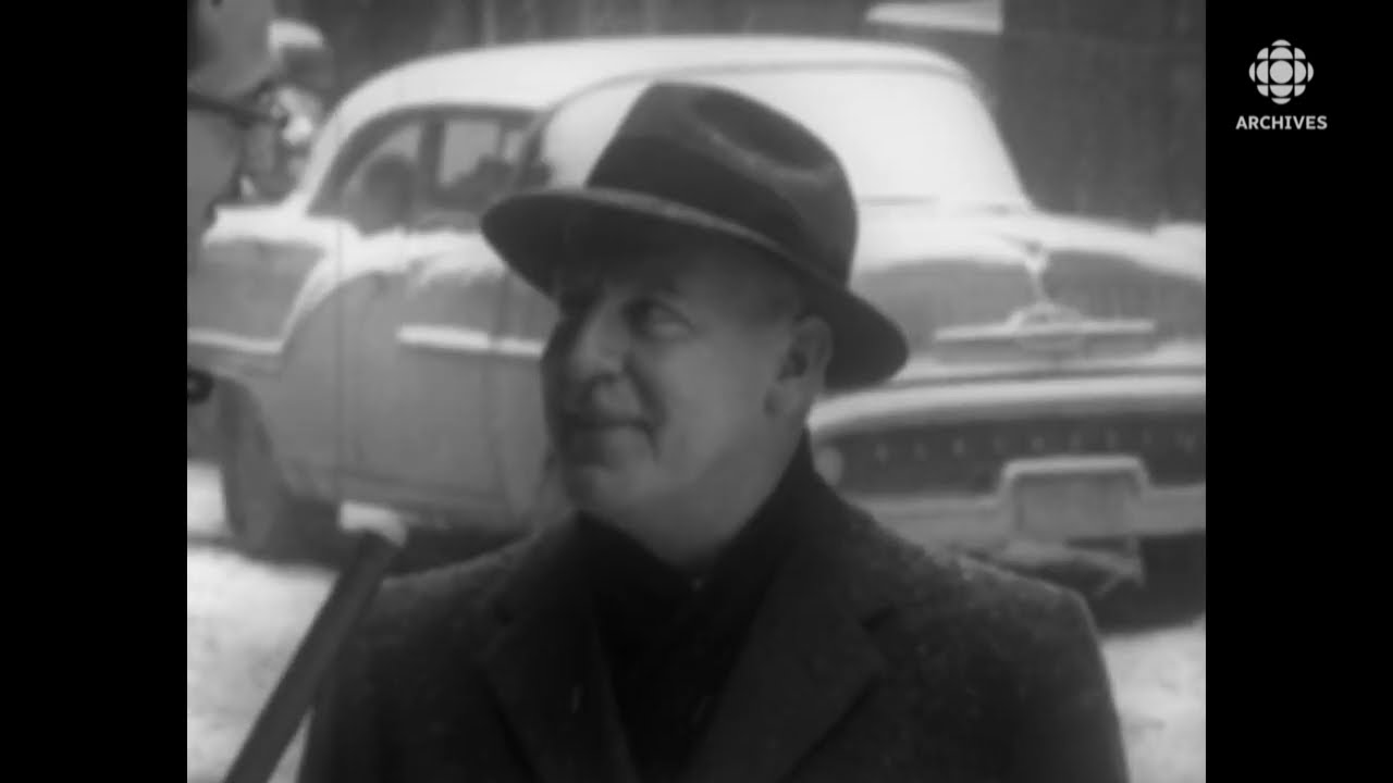 L’opinion de passants sur la bourse de Montréal en 1960