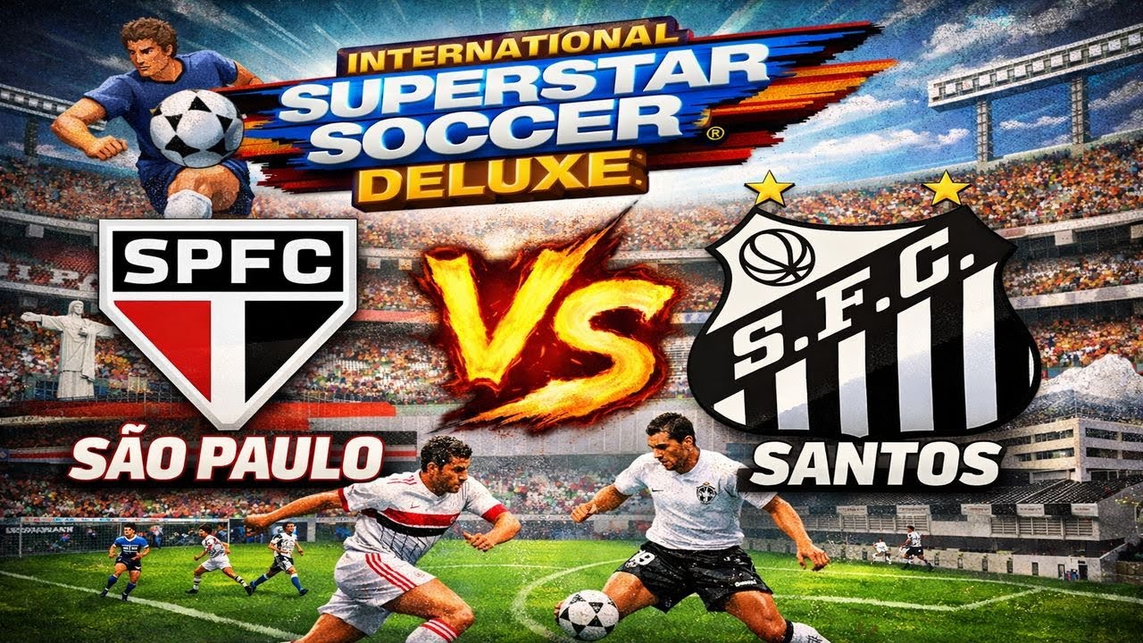 Torneio do Brasileirão on-line: São Paulo (Eu) x Santos (Natacha)