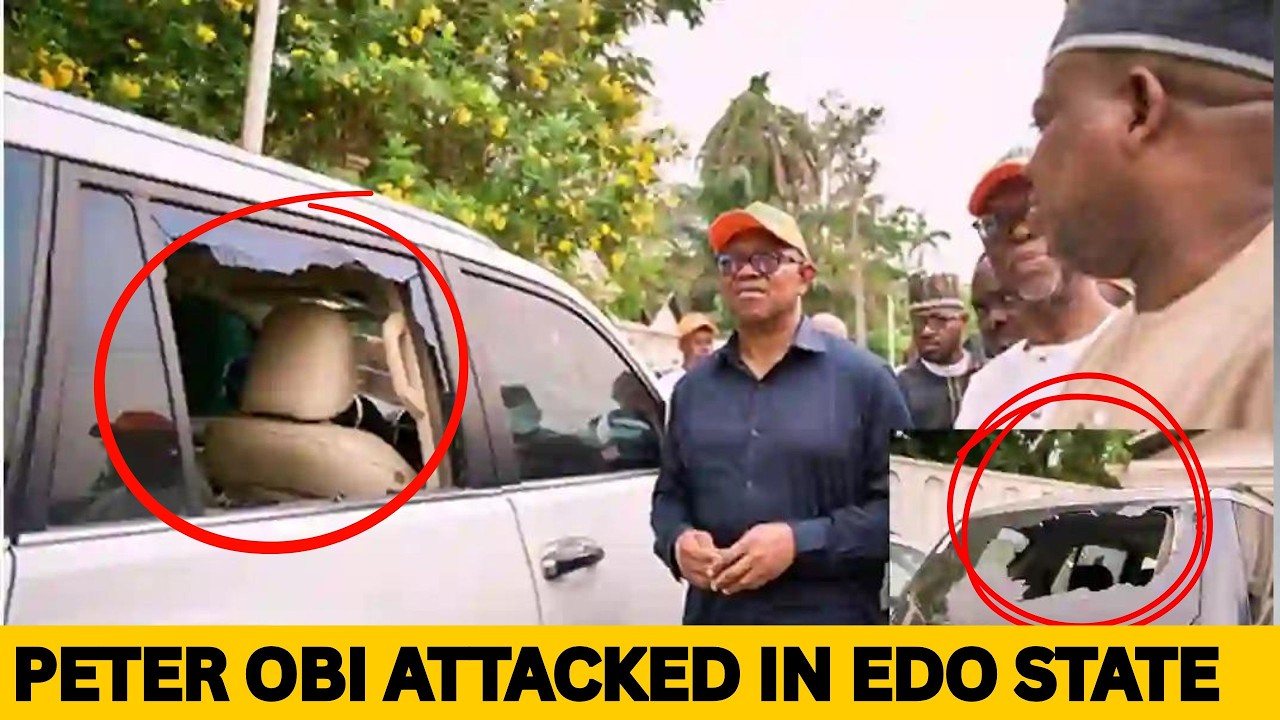 BREAKING! OBI ATTACKED IN EDO: Gunmen Open Fire, ADC Secretariat Damaged