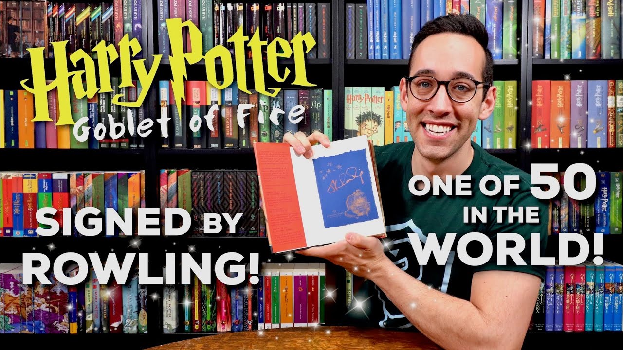 SIGNED Harry Potter Book Unboxing | ONE OF 50 IN THE WORLD | J.K. Rowling