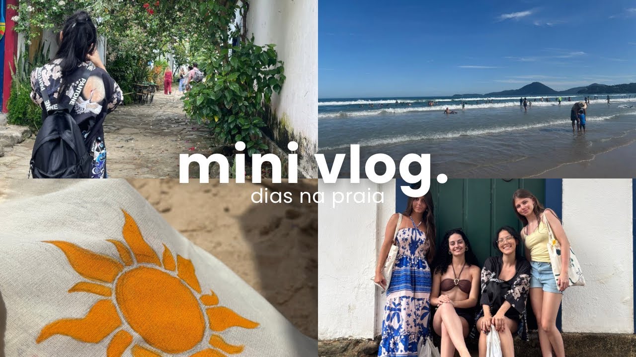 mini vlog na praia! | jan/26