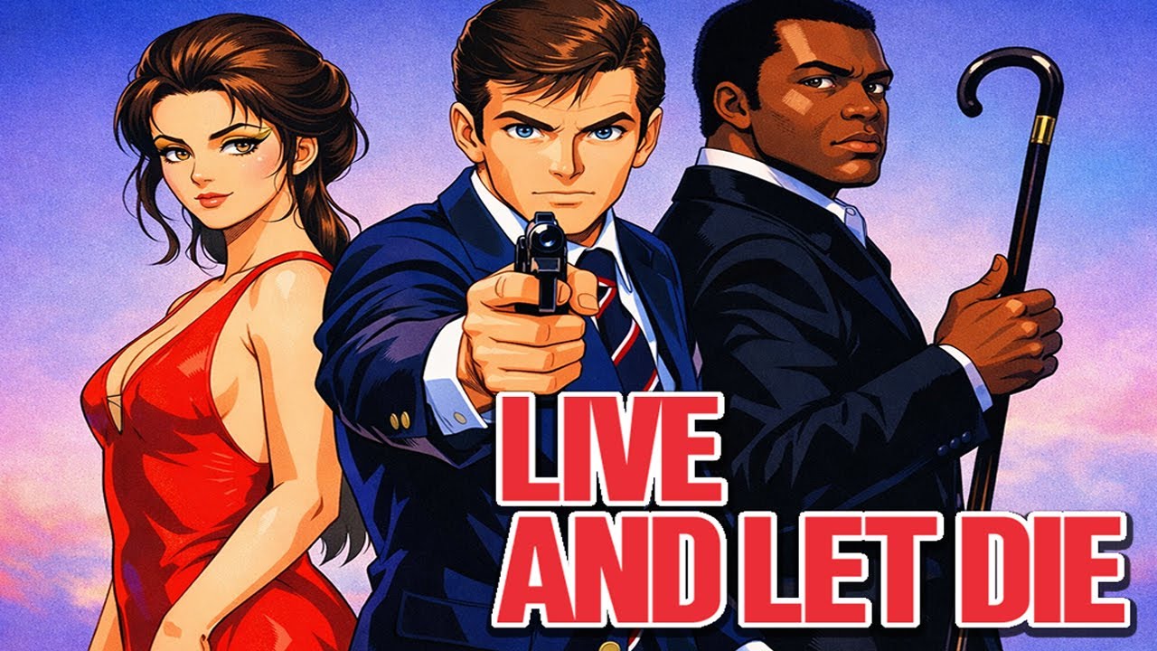 LIVE AND LET DIE (1973) -  ANIME REIMAGINADO - James Bond 007 (Vive y deja Morir)