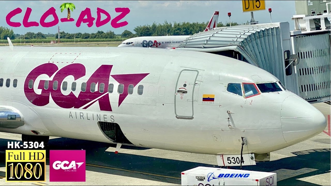 |TRIP REPORT| GCA Airlines Boeing 737-400 | Cali - San Andrés | Increíble Vuelo |HD|
