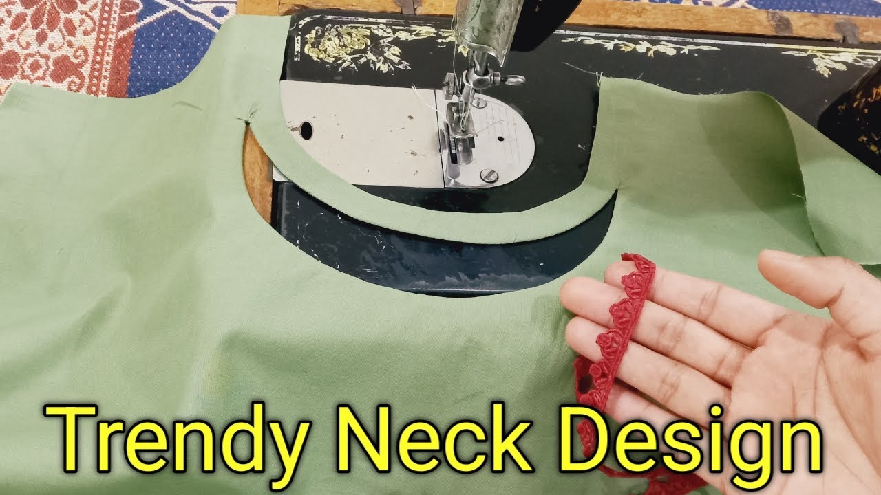Trendy Neck Design 2025 Cutting and Stitching||Unique and beautiful Neck Design||New Neck Design