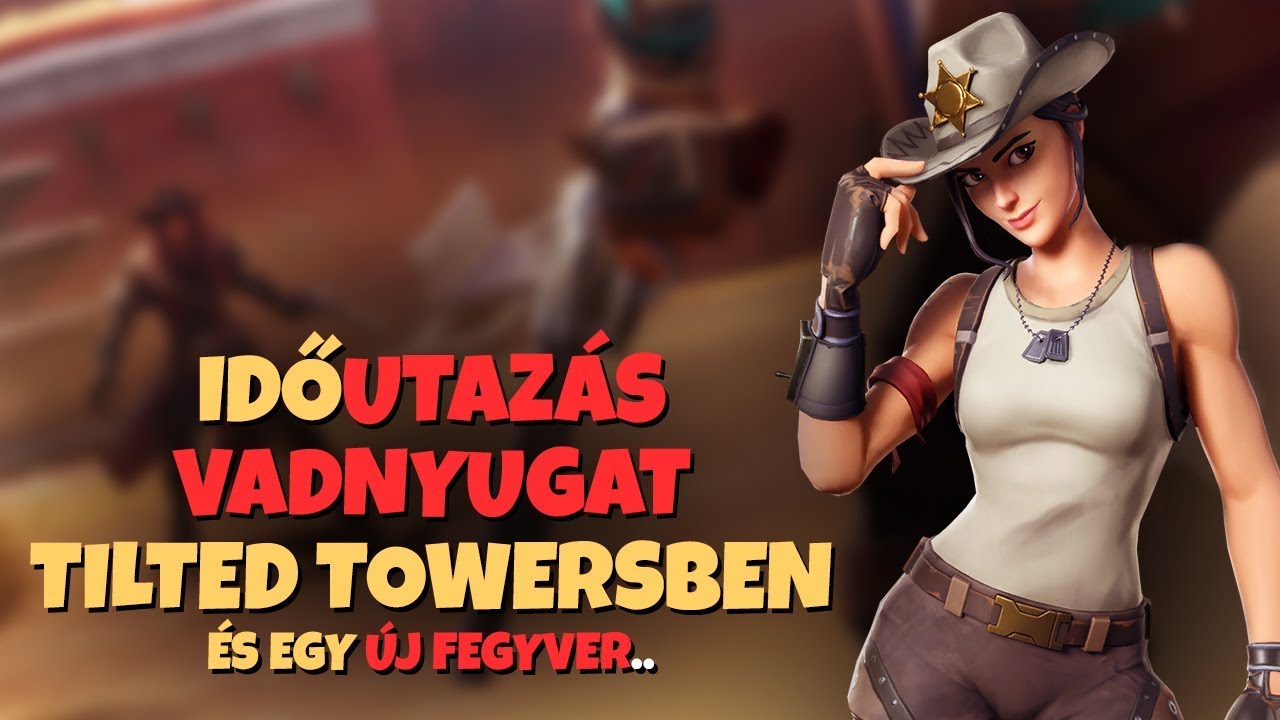 ÚJ TILTED TOWERS ÉS EGY ÚJ SNIPER! (Fortnite Battle Royale)