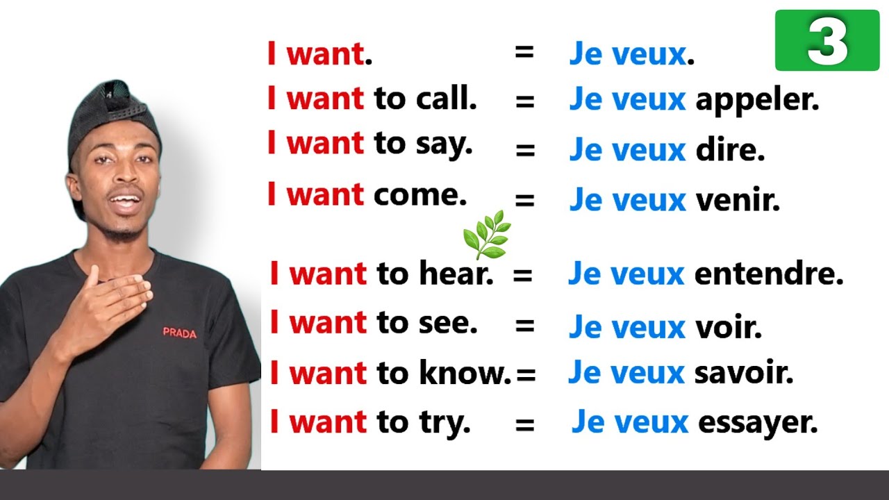 Des phrases simples pour bien améliorer votre anglais | easy sentences to learn french easily.