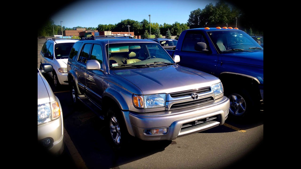 Toyota 4Runner Limited 4WD 2002 года: запуск, быстрый осмотр и обзор с выхлопной трубой