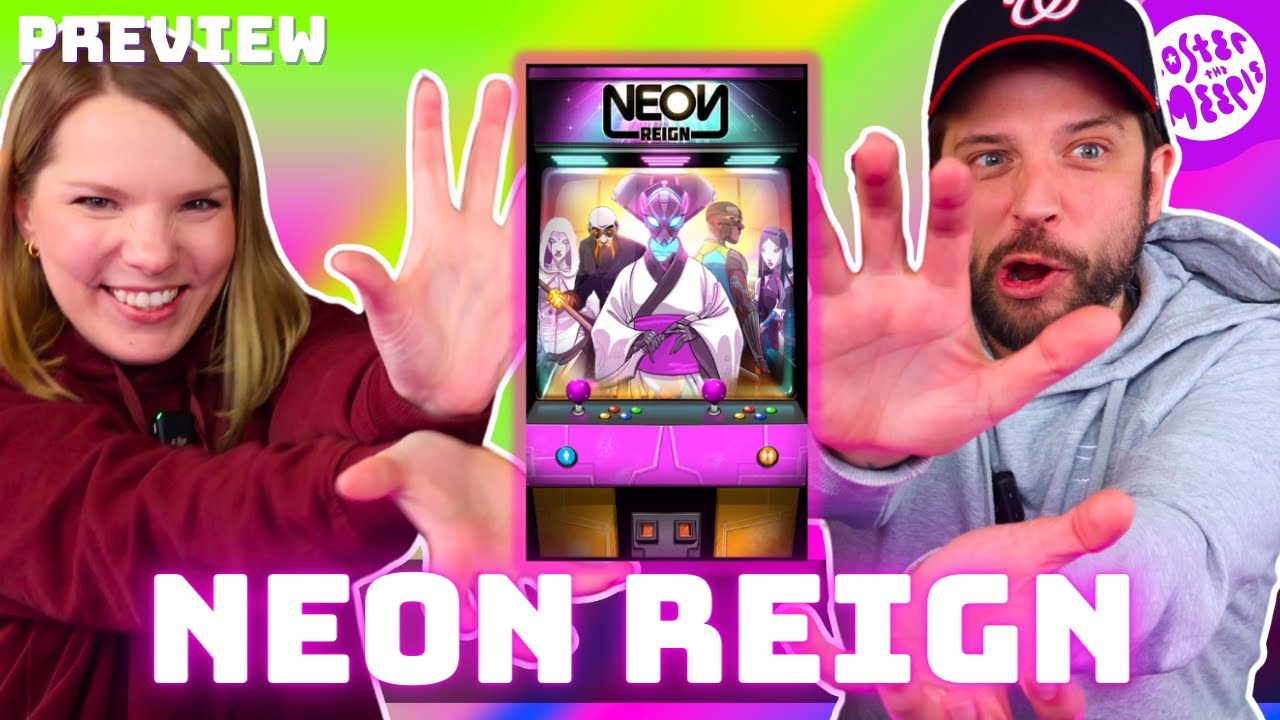 Neon Reign Preview | Pumped Up Kickstarter
