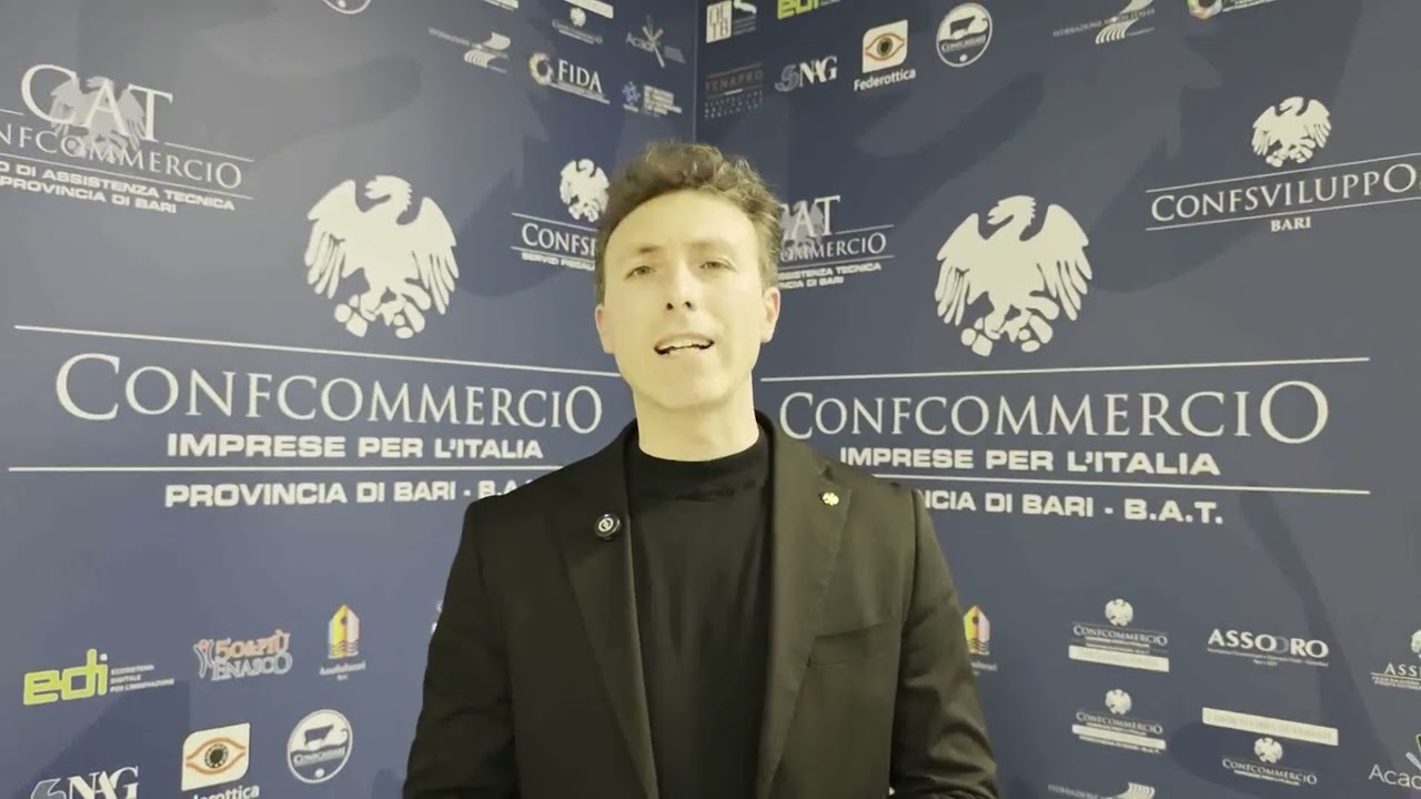Gruppo Giovani Imprenditori di Confcommercio Bari BAT: Luigi Menduni eletto nuovo presidente