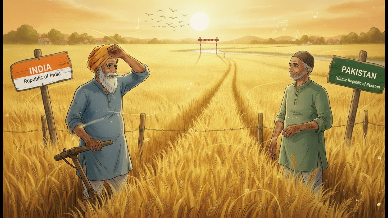 Across the Border, Same Soil 🌿 | Emotional Punjab ASMR Story of Punjab