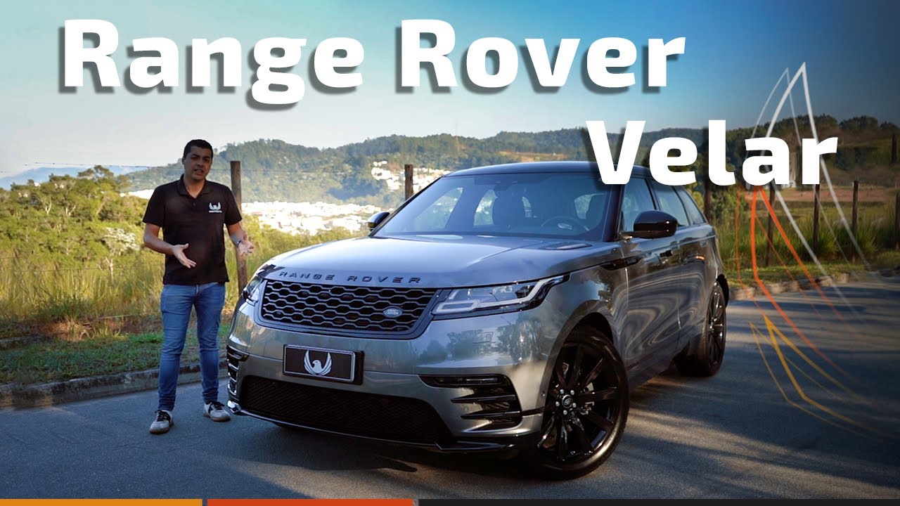 Range Rover Velar! O Land Rover mais bonito de todos com motor V6 de 380 cavalos!