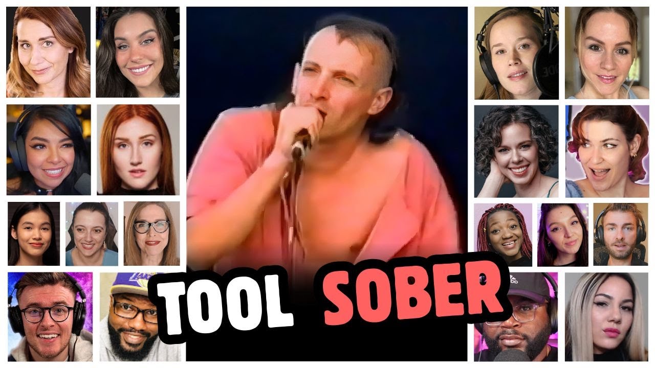 Tool - Sober (Live, Reading) - Reaction Compilation