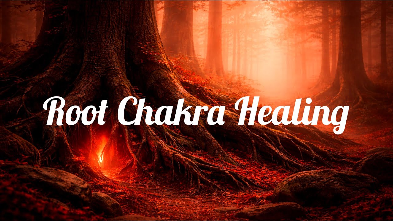 🎧  (No Ads) Root Chakra Healing, Feel Safe, Grounded, and Stable