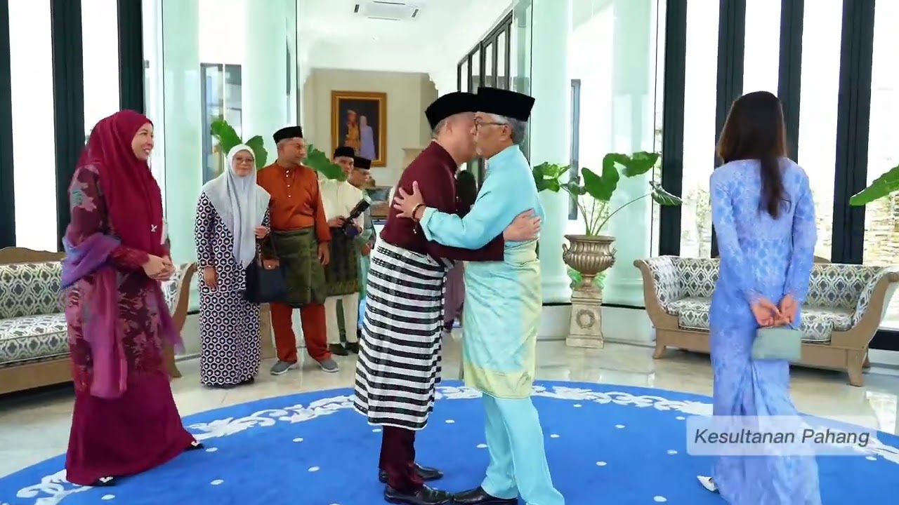 Sambutan Hari Raya Aidilfitri di Istana Abdulaziz,Kuantan