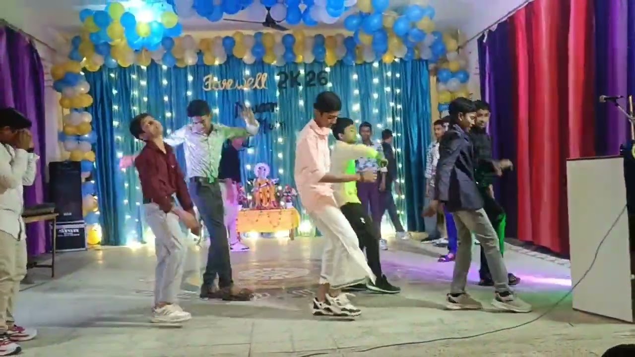 JNV MAHARAJGANJ MIGRATION STUDENT DANCE 2026 