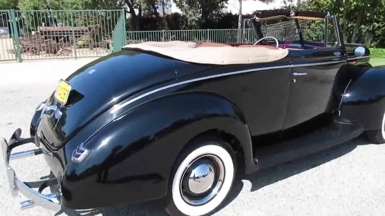 1940 Ford Deluxe Convertible - SOLD