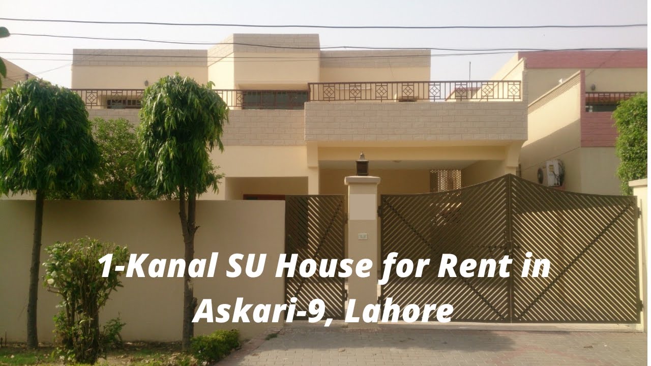 4-Bed SU House is Available for Rent in Askari-9, Lahore Cantt