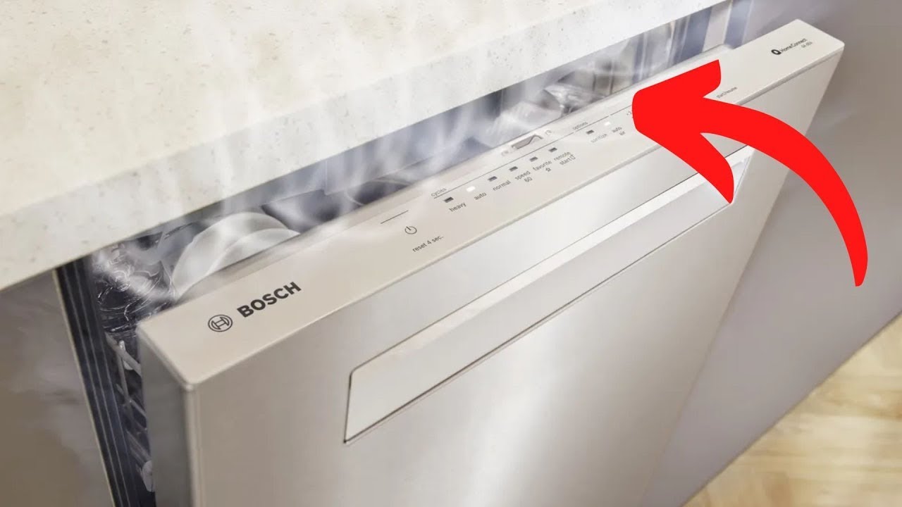 Bosch Dishwasher with Auto-Door Open Drying