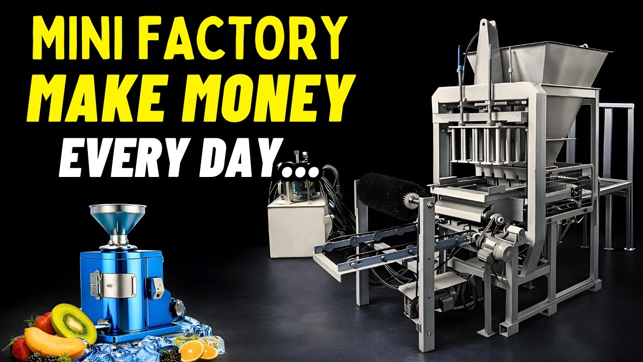 40 PROFITABLE MACHINES to Make Money From Home