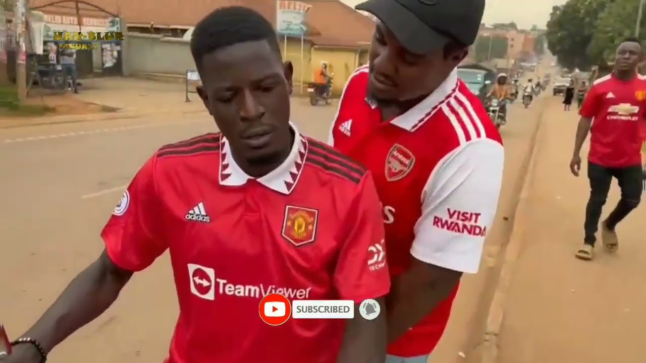 Arsenal fans after winning Manchester united... maulana and Reign Comedy Uganda 2025 