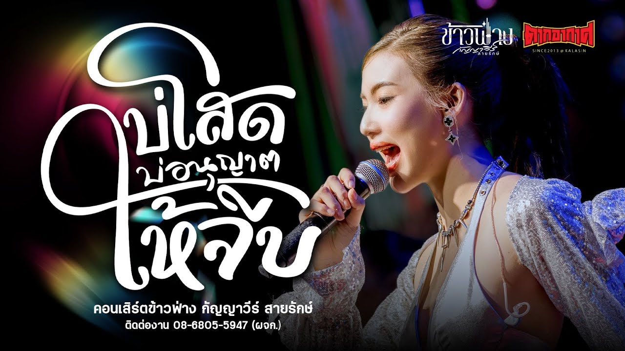 บ่โสดบ่อนุญาติให้จีบ - ข้าวฟ่าง กัญญาวีร์ สายรักษ์ : ร้านตากอากาศ กาฬสินธุ์
