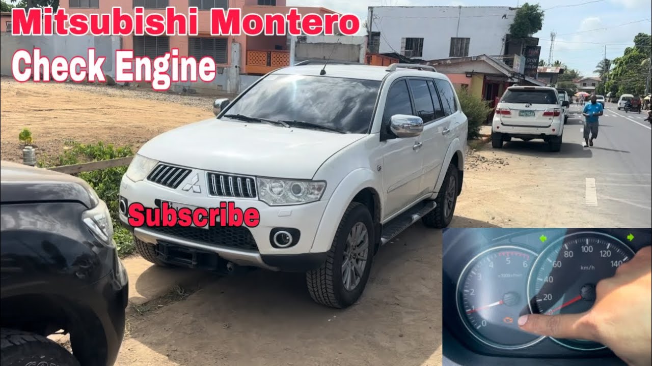 Mitsubishi Montero Check Engine light On