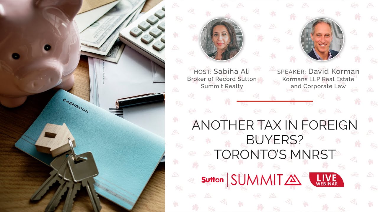 Another Tax in Foreign Buyers?