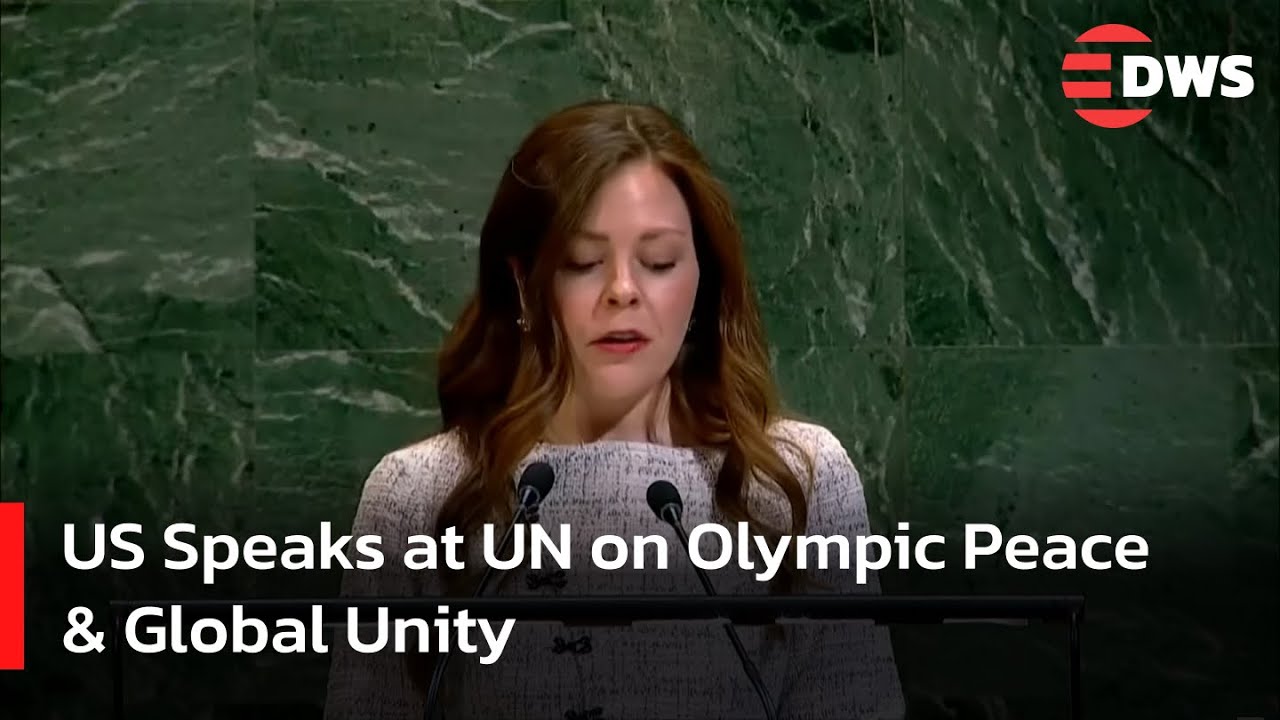 US Speaks at UN GA on Olympic Spirit & Global Peace Ahead of 2026 Winter Games | DWS News | AD14