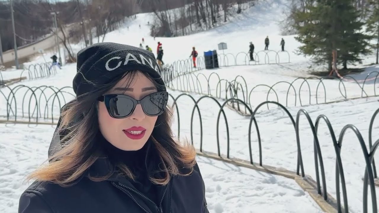 Blue Mountain winter time in Canada