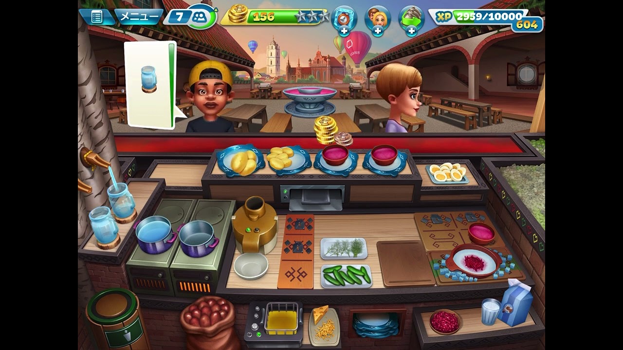 Vilnius Manor 5 ⭐️⭐️⭐️  cooking fever クッキングフィーバー