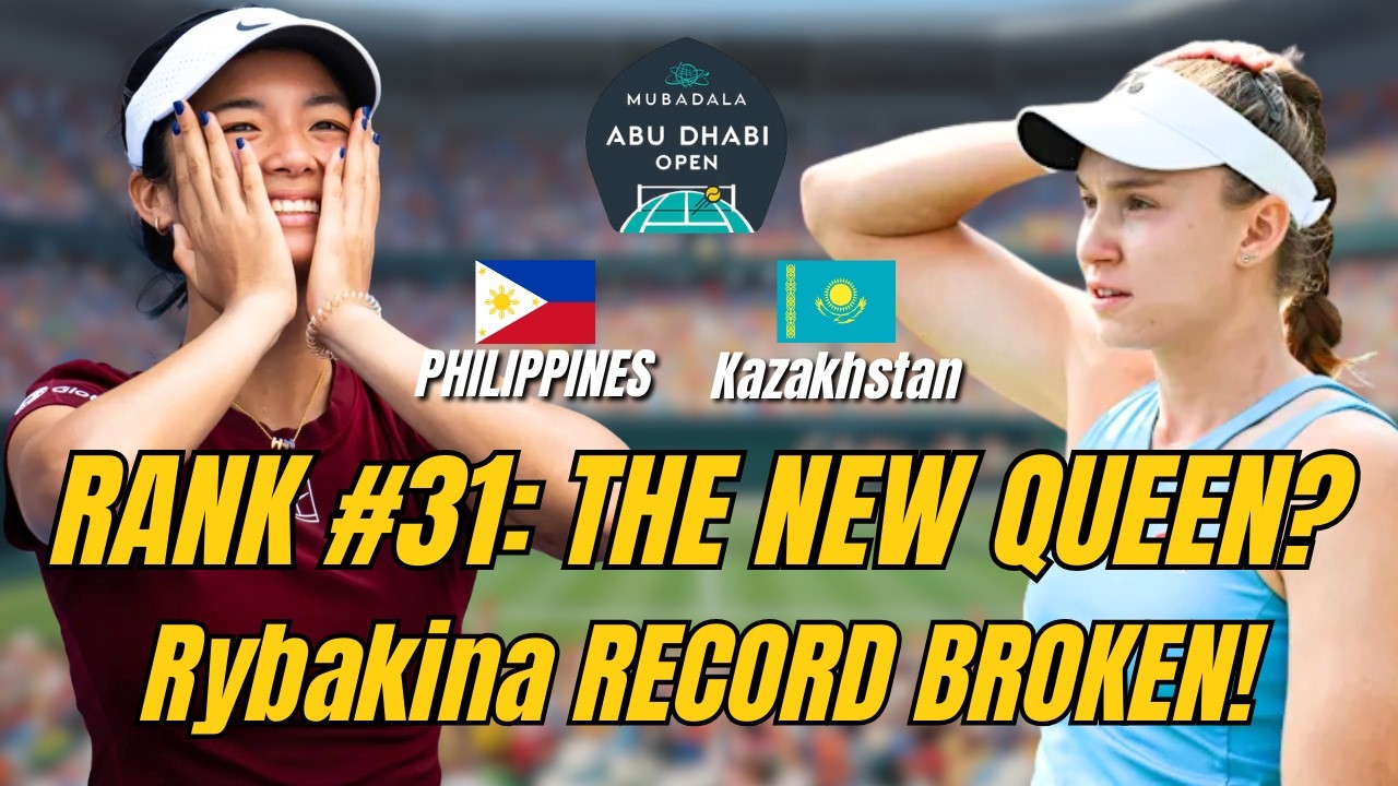 ALL OF KAZAKHSTAN IS SURPRISED! ALEXANDRA EALA VS WORLD #3 ELENA RYBAKINA 🇵🇭🇰🇿🚨