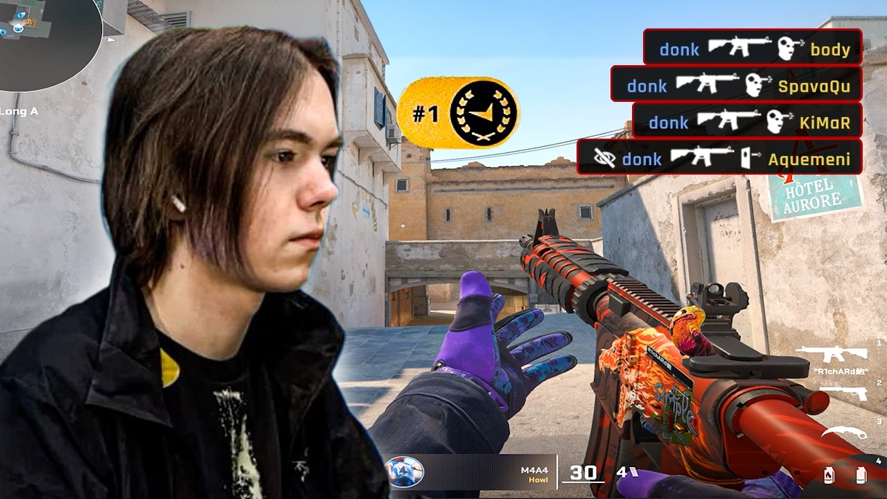 donk 35 Kills In This Unreal Lobby | #1 FACEIT