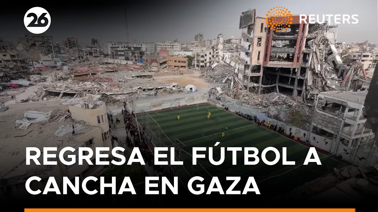 El fútbol regresa a una cancha de Gaza marcada por la guerra y las pérdidas | #Reuters