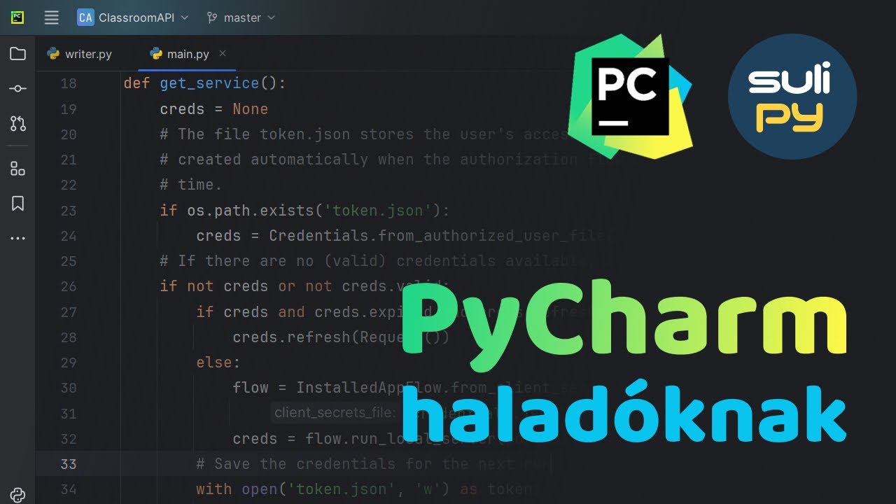 PyCharm haladóknak, beállítások, tippek | Python programozás