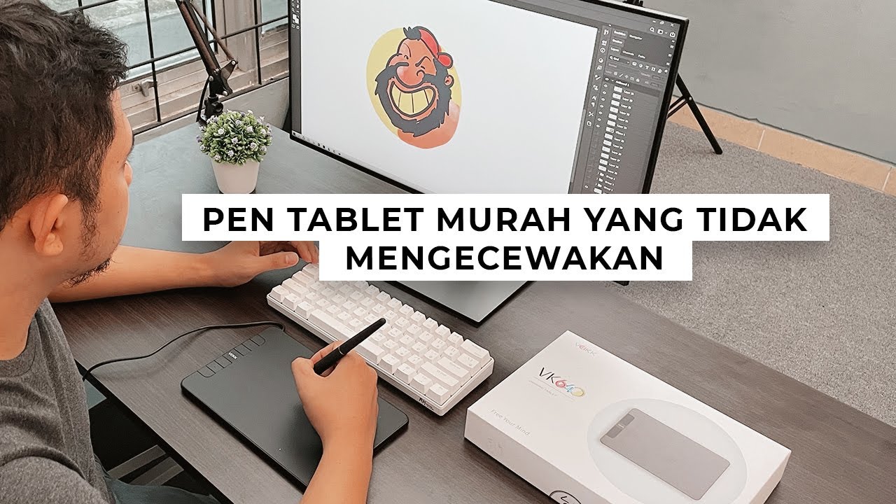Review Pen Tablet Murah dari VEIKK VK640