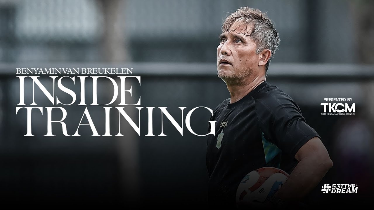 GOALKEEPER DRILL WITH COACH BENYAMIN VAN BREUKELEN | INSIDE TRAINING